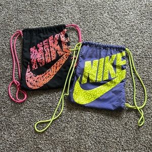 2 Nike Drawsting Bags
